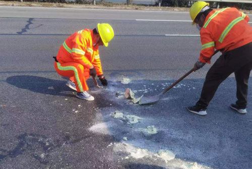 太仆寺公路下沉注浆加固